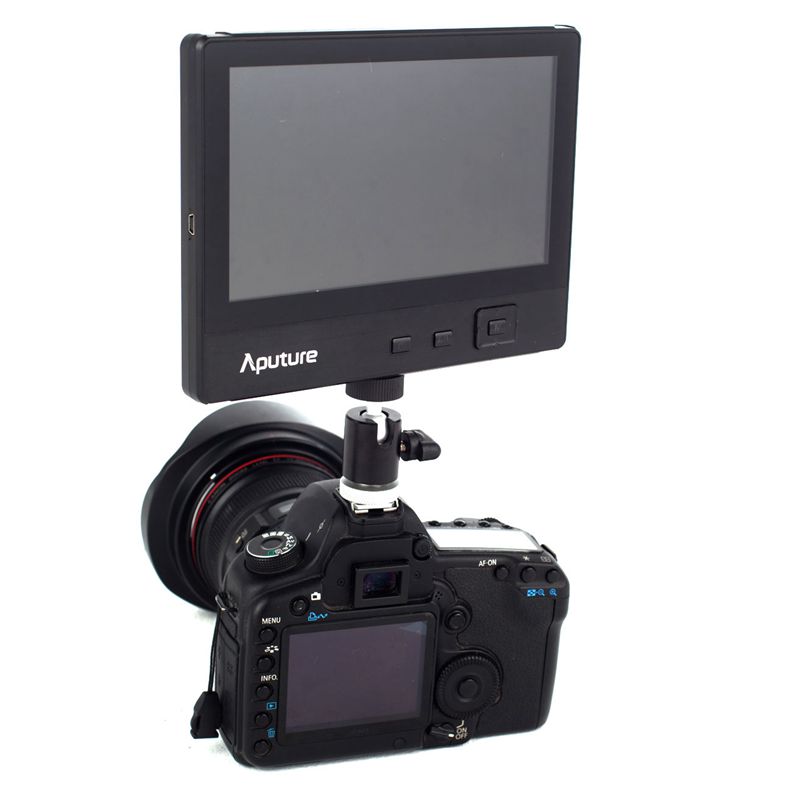 KINGJOY mini gömbfejű csavar hotshoe adapterrel