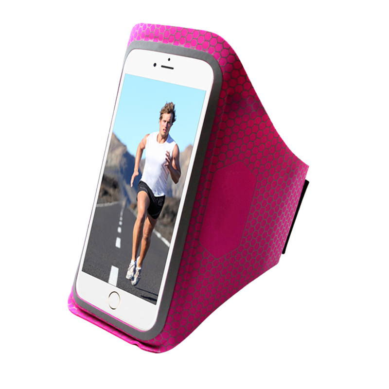 Egyedi Elasztikus Reflektív Fitness Smartphone Case Sport Armband
