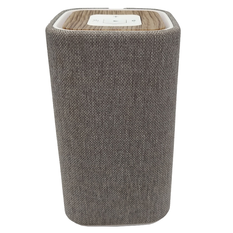 FB-BS71 fából készült Bluetooth hangszóró szövet grillel