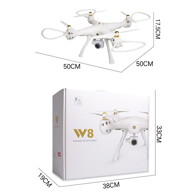 Professzionális W8 Indokolt Price China Factory értékesítési Drone with GPS