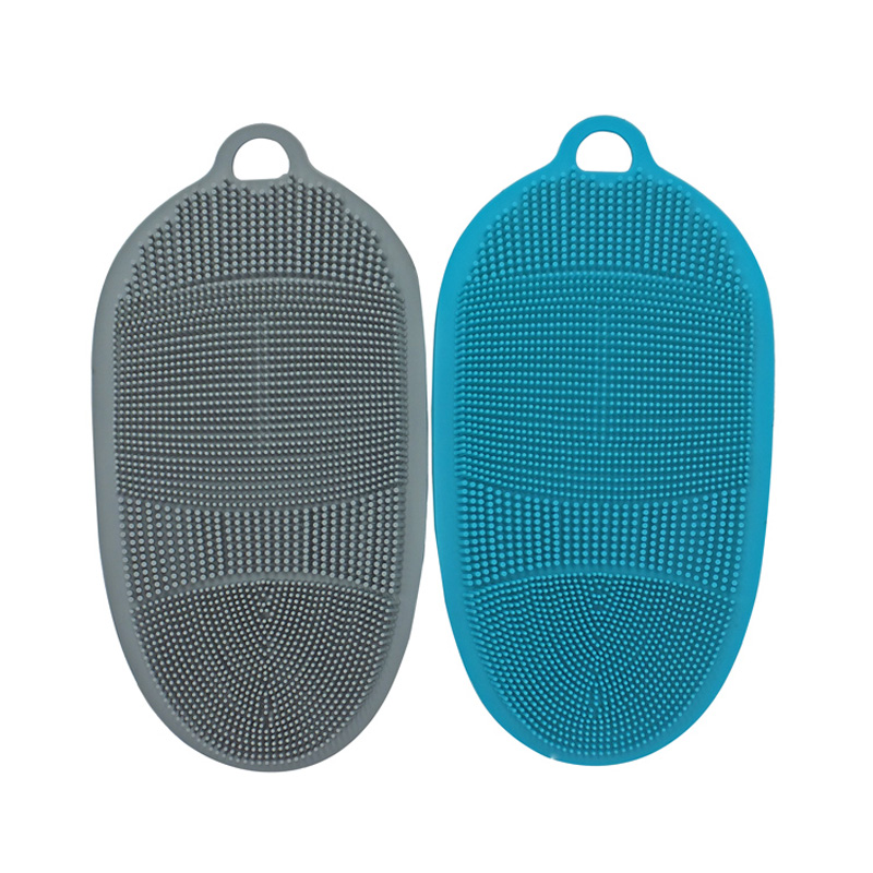 Bpa ingyenes tartós szilikon konyhai tisztítókefe