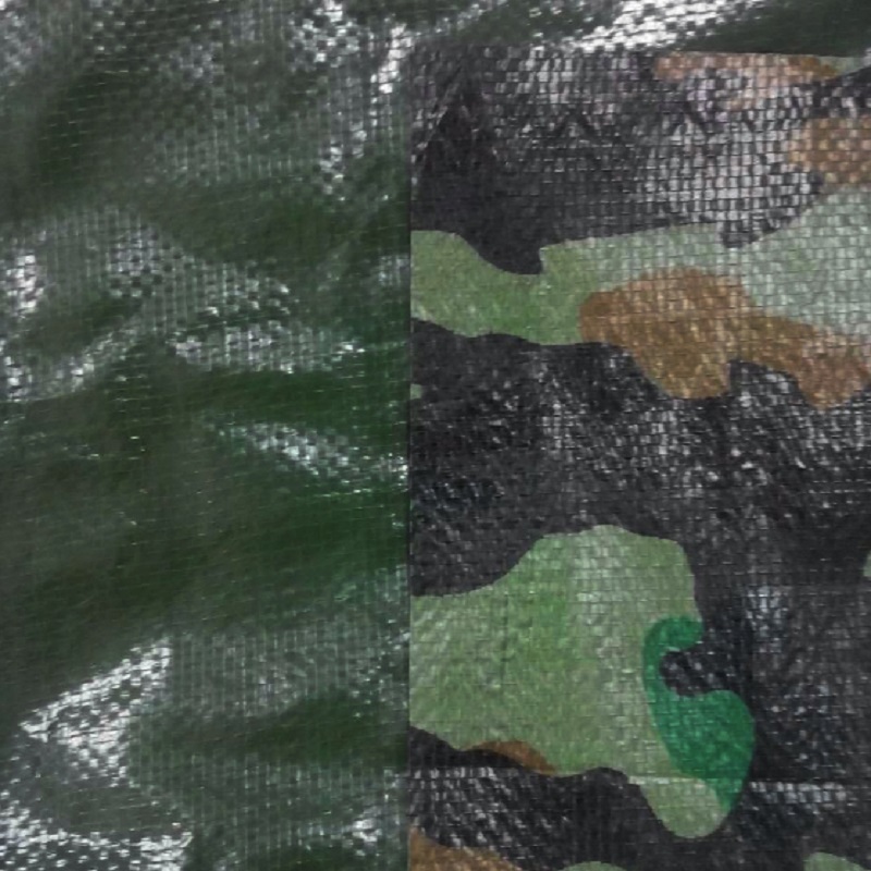 Camouflage Tarp Tűzálló Tarp Sátor Vászon