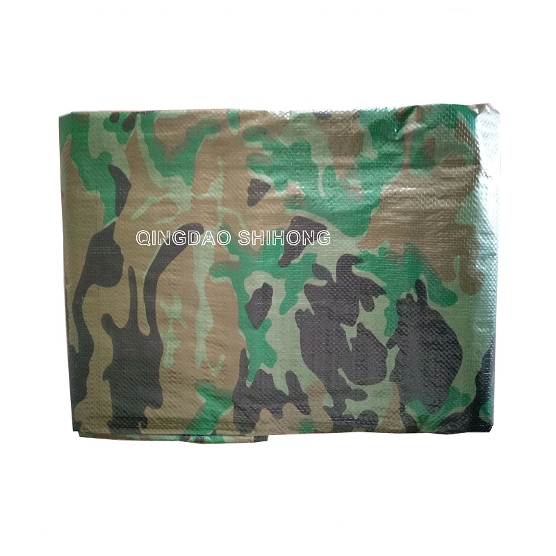 Camouflage Tarp Tűzálló Tarp Sátor Vászon