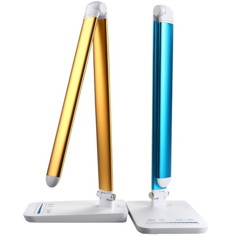 582sc 8W Szabályozható Led Table Reading Light Folding Led Desk lámpa újratölthető