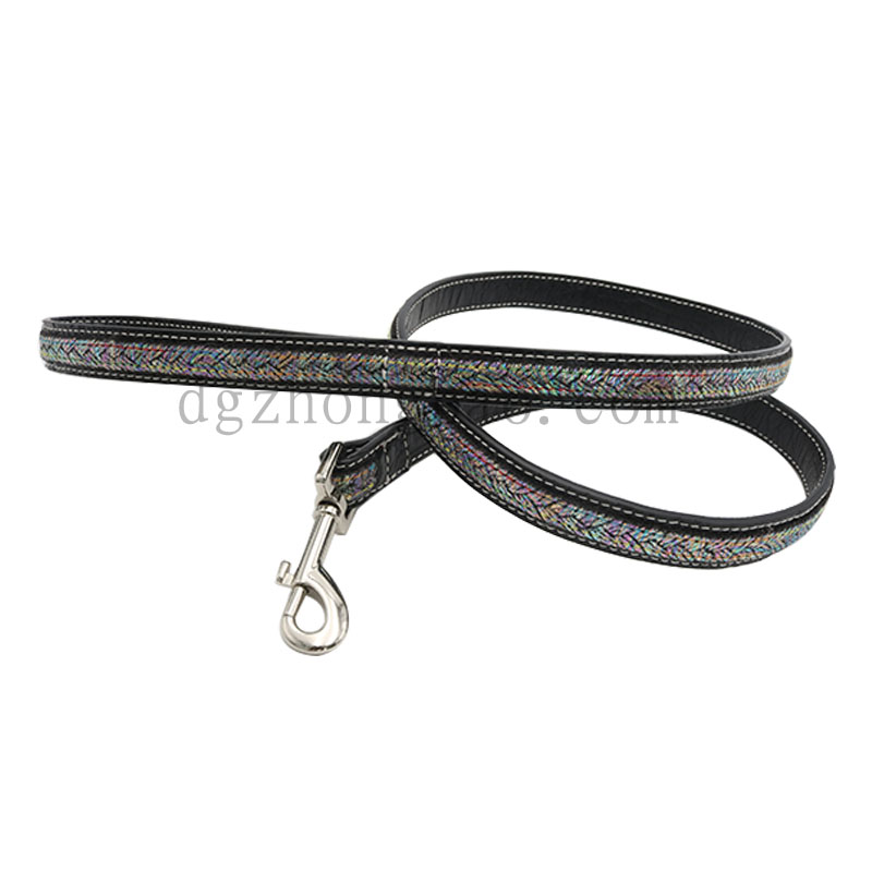 Krokodilbőr kisállat póráz