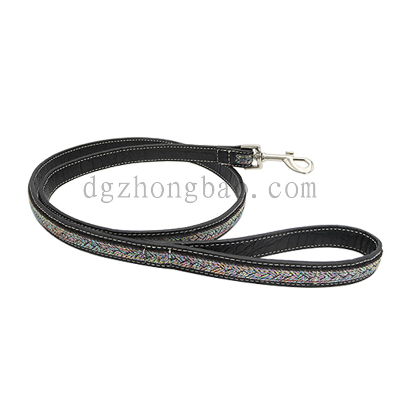 Krokodilbőr kisállat póráz