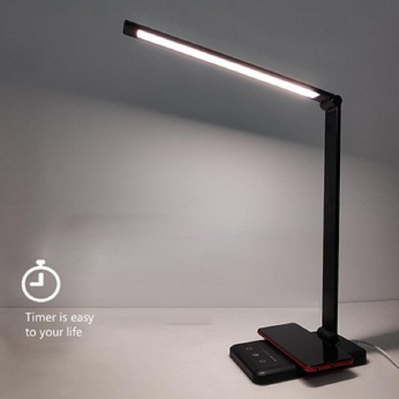 585SW vezérlű asztali lámpa Wireless Charging asztal világítással 8w