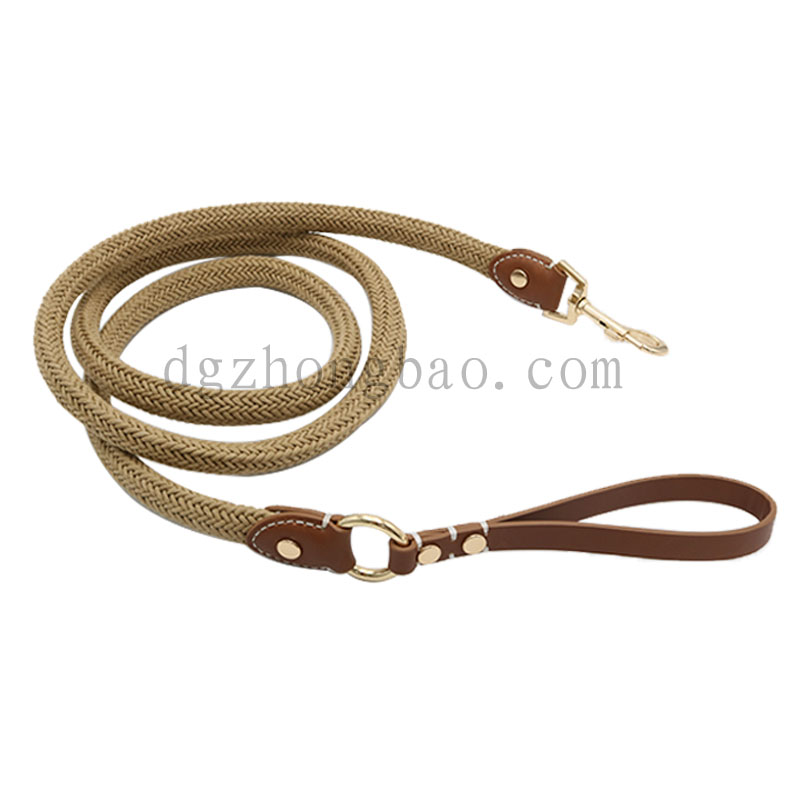 Fonott kenderkötél kisállat póráz