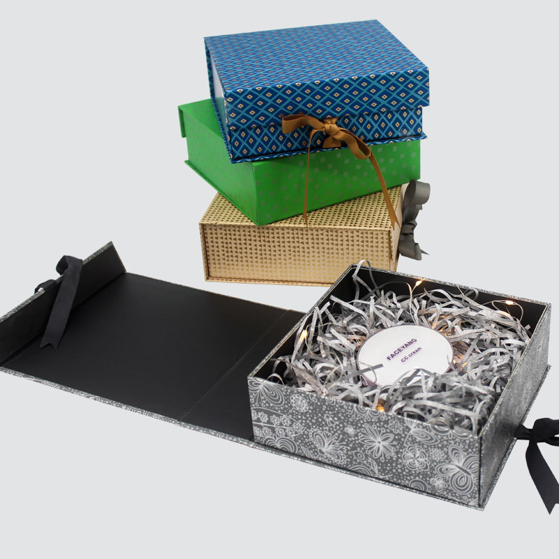 Könnyű összecsukható ajándék doboz étel Gyertya Csoki Selyem Gyönyörűség Doboz