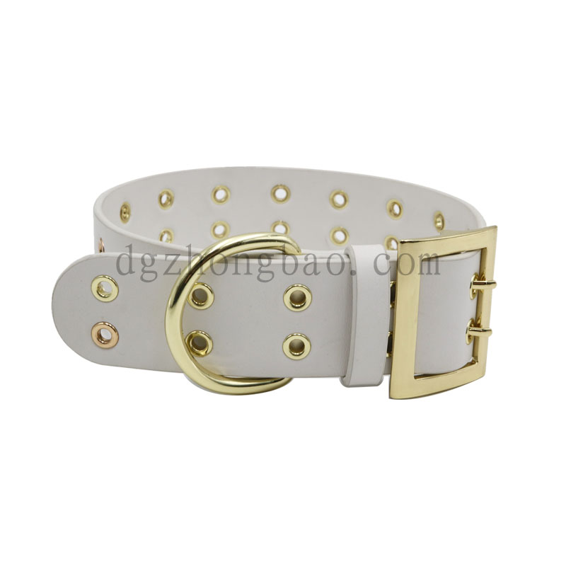 A galléros dupla tyúkszem beállítja a kisállat pórázát