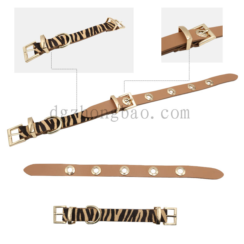 Kedvtelésből tartott póráz, megfelelő ló bőrből készült, stílusos, eredeti kutyagallér