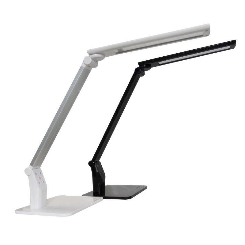 1689 USB Dimmable Modern Black Folding Coffee Étterem Hajtható Led Desk Light CC Asztali lámpa