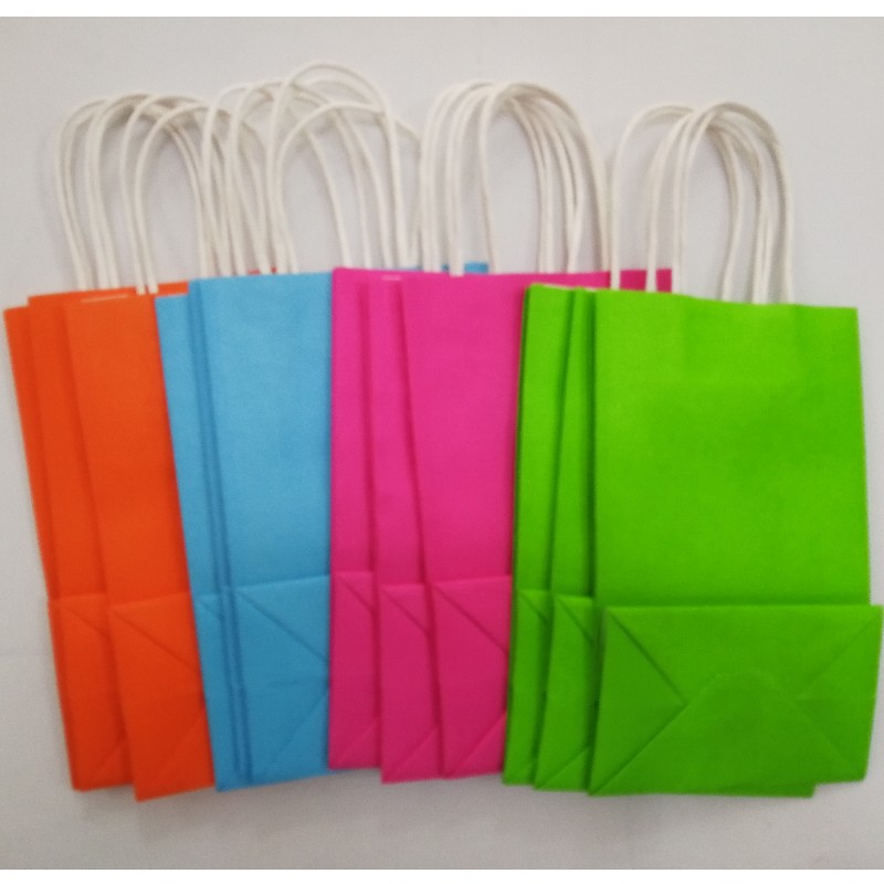 Barna Kraft Papírszállító táska újrahasznosítható kézitáskák