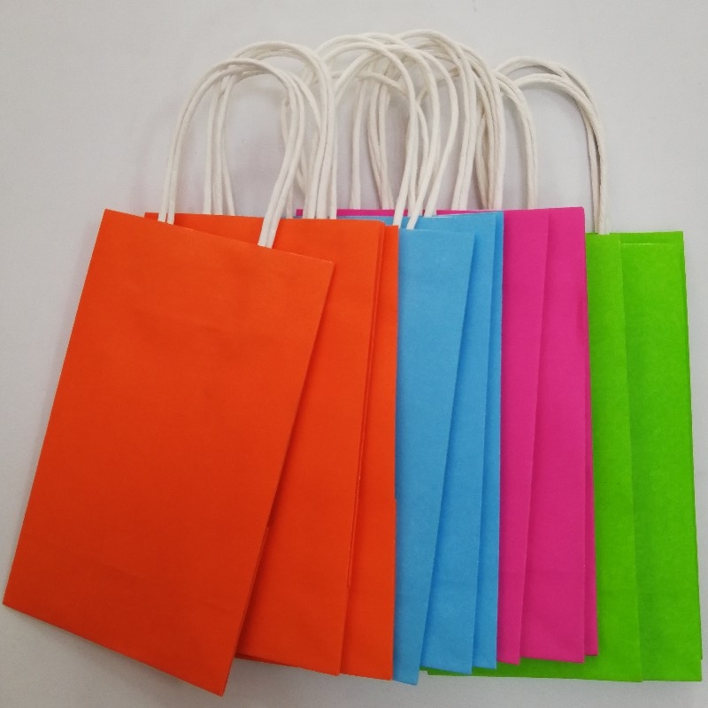 Barna Kraft Papírszállító táska újrahasznosítható kézitáskák