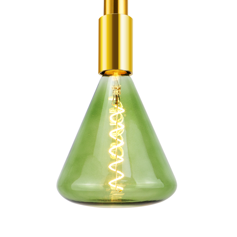 TITA Rózsaszín 4 watt környezetbarát 2200k LED spirál izzólámpa