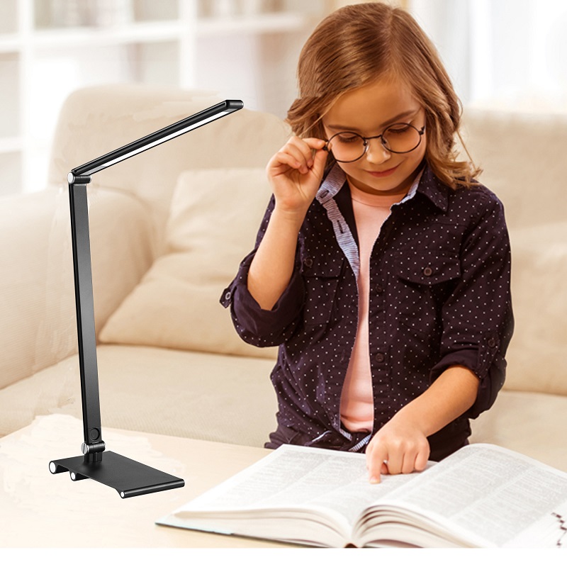 129ts LED Desk Lamp Touch Control Table Lamps for Bedroom Study