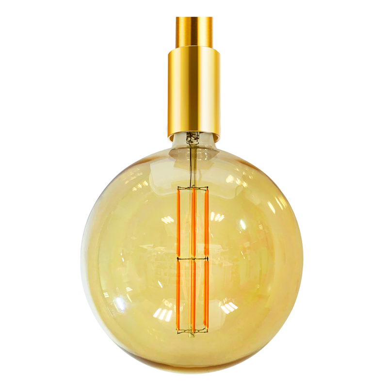 G125 Amber 4watt 200 lumen 2200k a 20000 órás átlagos élettartam izzólámpa