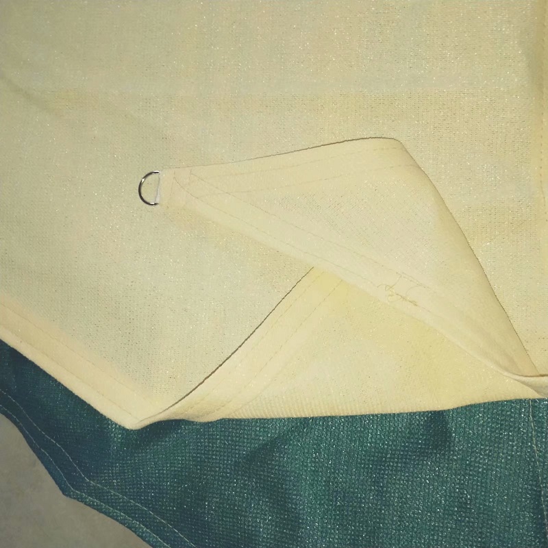 Zöld fekete árnyékolási arány 30% 40% 50% Mezőgazdaság napárnyék nettó