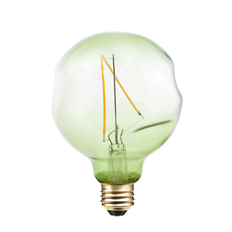 G125 L Fehér, színes, DIY izzószál alakú izzólámpa