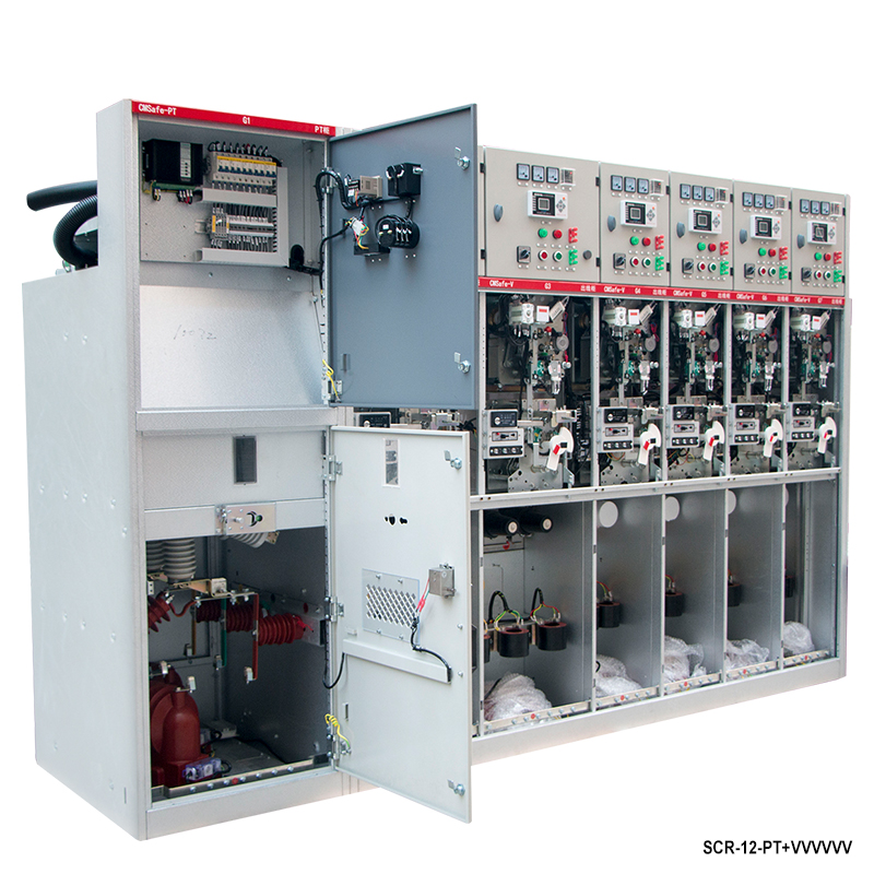 Nagy feszültségű teljes SF6 11kV gyűrűs fő kapcsolóegység Nagy feszültségű felsőfeszültségű SF6 11kV gyűrűs fő kapcsolóberendezés