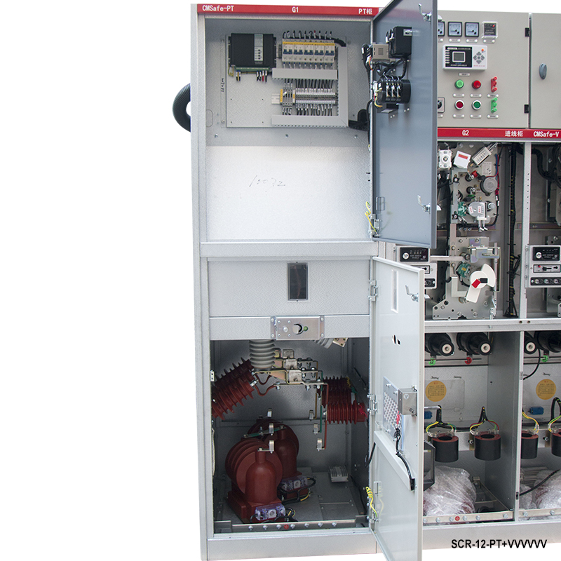 Nagy feszültségű teljes SF6 11kV gyűrűs fő kapcsolóegység Nagy feszültségű felsőfeszültségű SF6 11kV gyűrűs fő kapcsolóberendezés