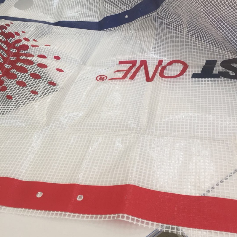 Forró eladás Kiváló minőségű FR-6 állványlemezek Leno ponyva PE Tarps