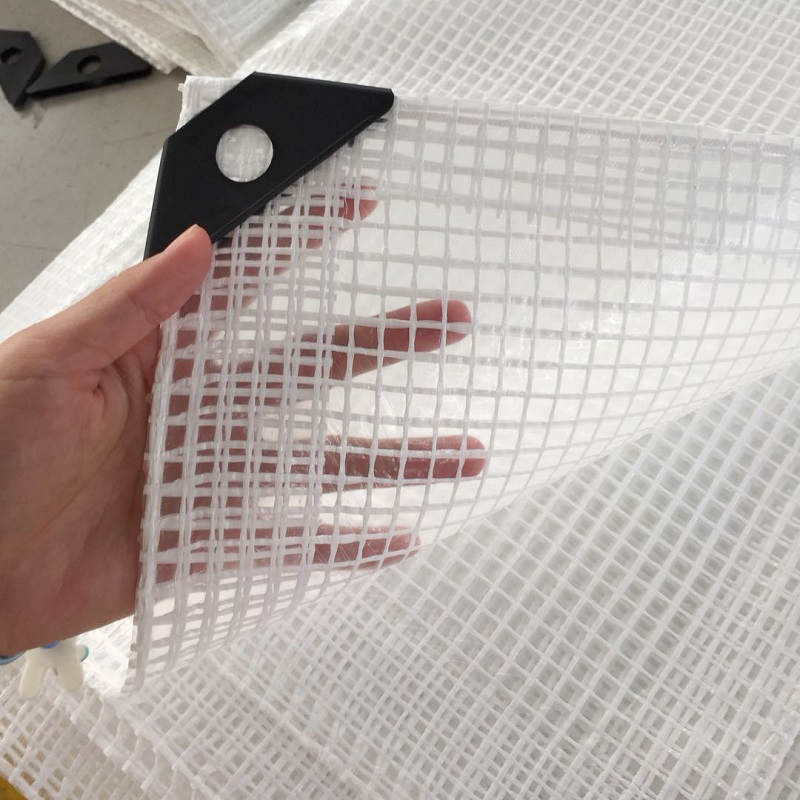 Forró eladás Kiváló minőségű FR-6 állványlemezek Leno ponyva PE Tarps