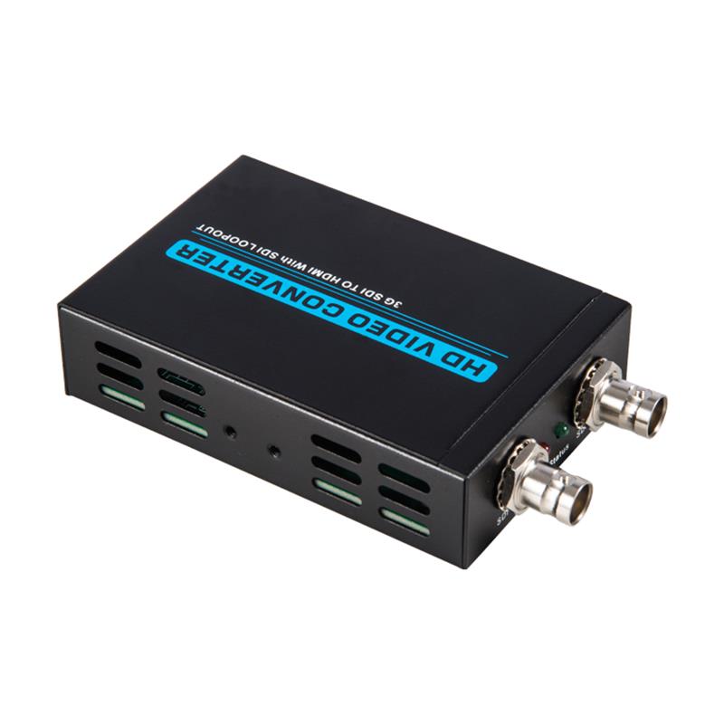 SD \/ HD \/ 3G SDI – HDMI SDI Loop out Converter 1080P konverterrel