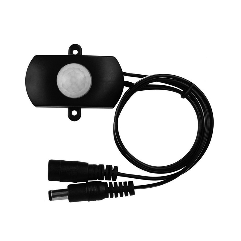 P11 DC5V-24V PIR mozgásérzékelő kapcsoló LED-es szalagfényhez