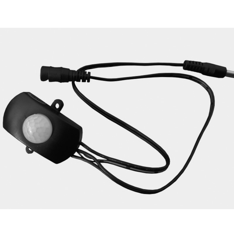 P11 DC5V-24V PIR mozgásérzékelő kapcsoló LED-es szalagfényhez