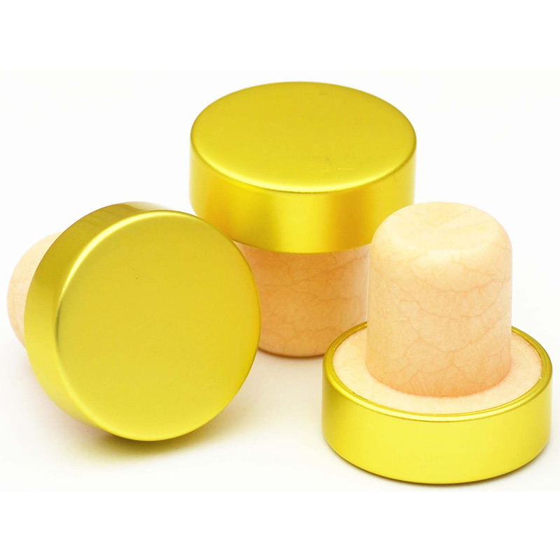 borosüveg dugó anoxidált alumínium kupak