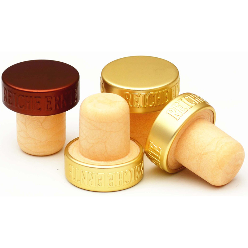 borosüveg dugó anoxidált alumínium kupak