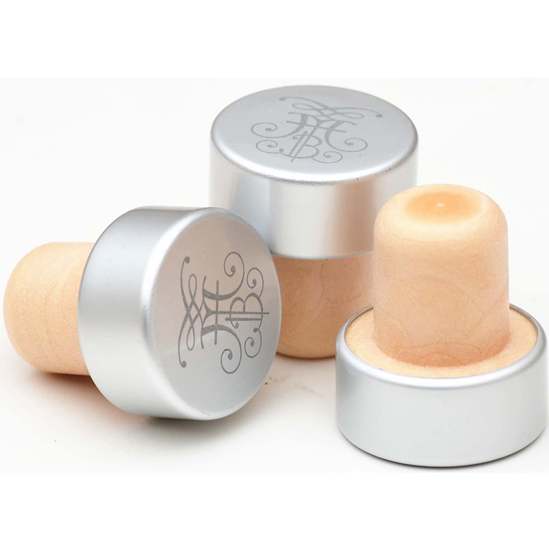 borosüveg dugó anoxidált alumínium kupak 1