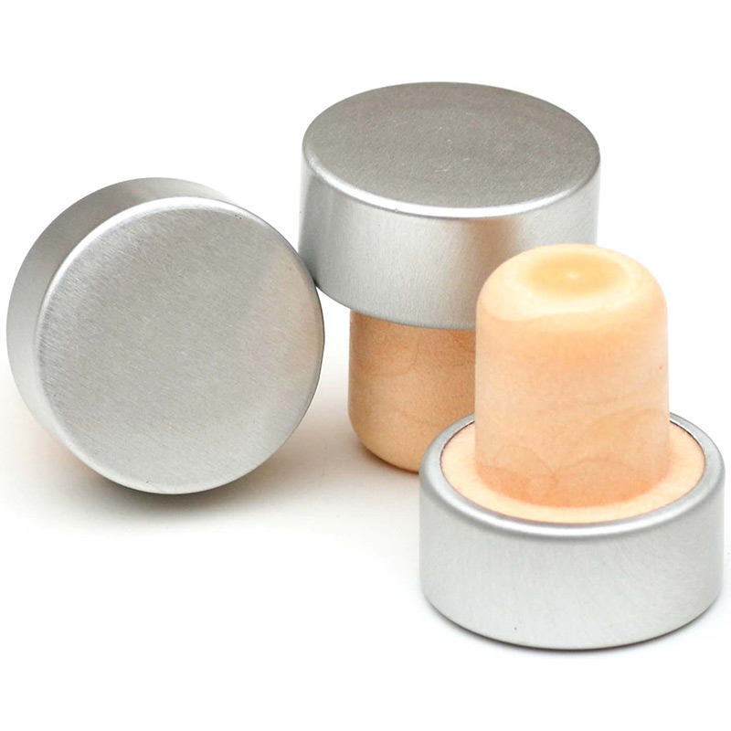 borosüveg dugóval bevont alumínium kupak 2