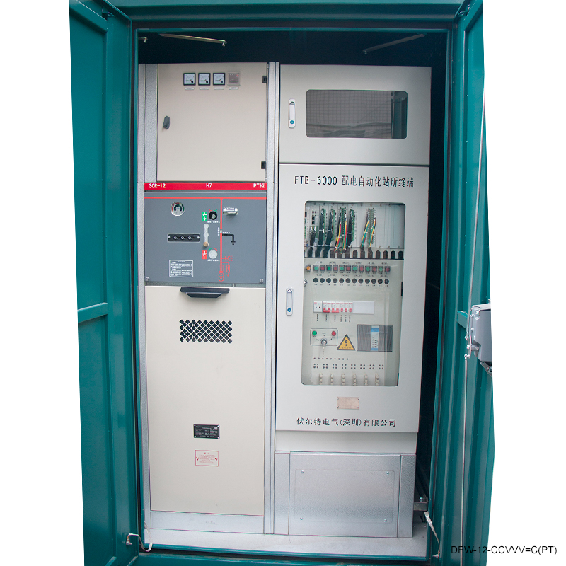 11 kV - 36 kv gázszigetelt középfeszültségű kapcsolóberendezések külső házakkal