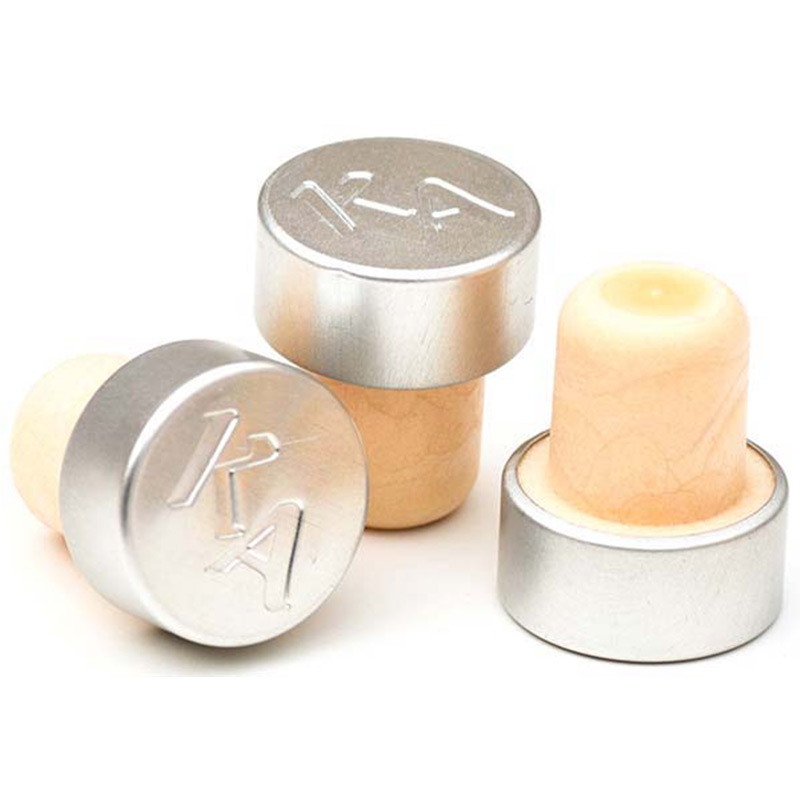 borosüveg dugóval bevont alumínium kupak 8