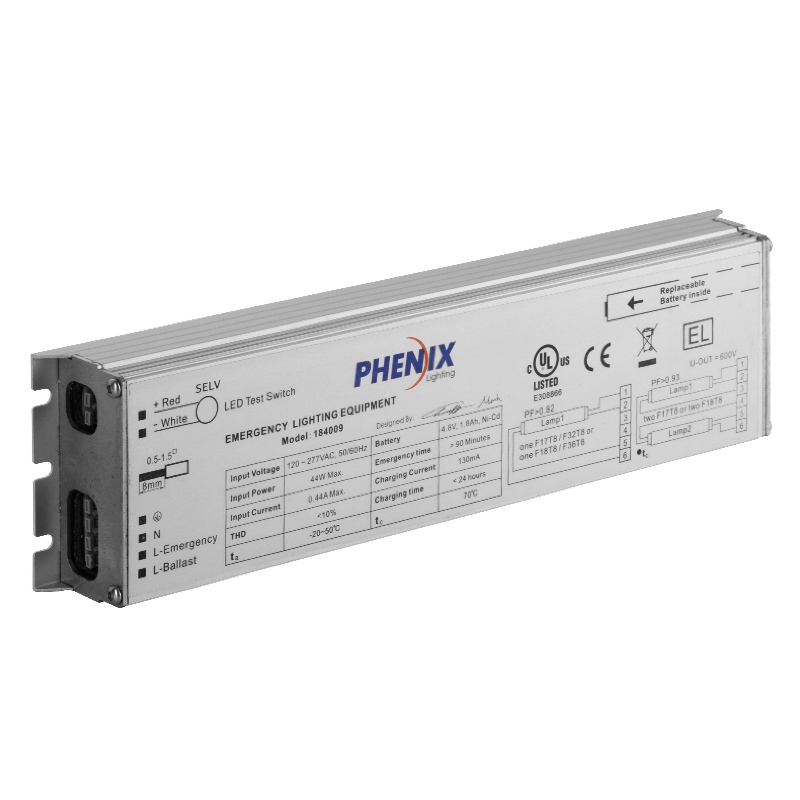 184009 BEÁLLÍTOTT FLUO AC + VÉSZHELYZETI BALAST