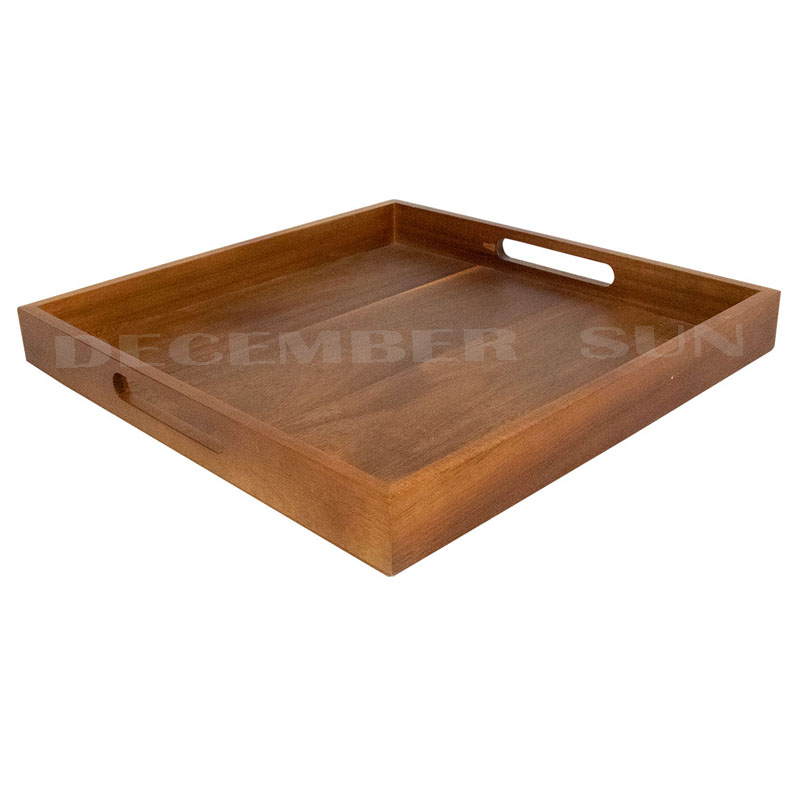 Bambusz fából készült tálca