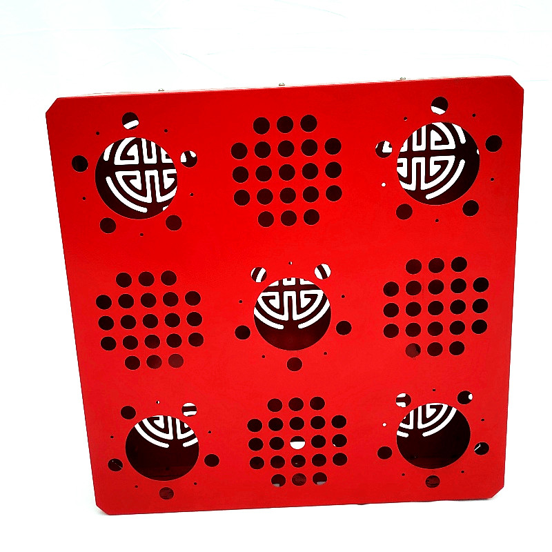 Piros növényi lámpaház