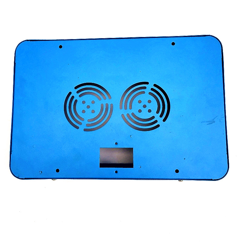 Kék lámpa burkolata