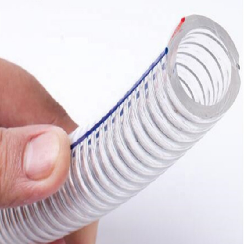 Gyári közvetlen PVC spirál acélhuzallal erősített tömlő magas nyomású