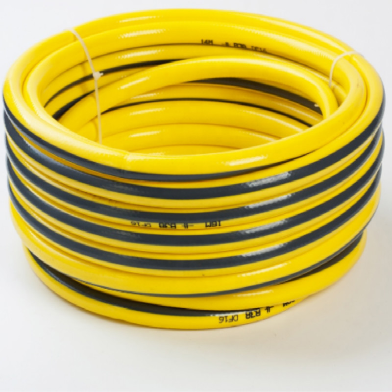 Színes, rugalmas fonott fonott műanyag pvc kerti vízcső