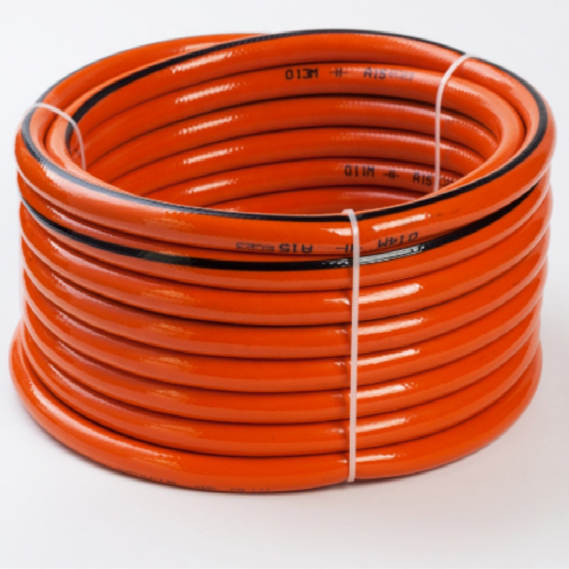 Színes, rugalmas fonott fonott műanyag pvc kerti vízcső