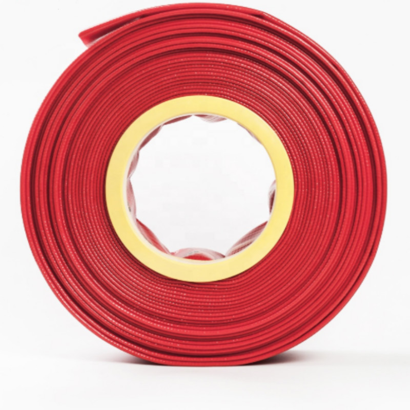 Anti -UV nagynyomású nagy méretű layflat tömlő kisülő öntöző pvc tömlő Kínában