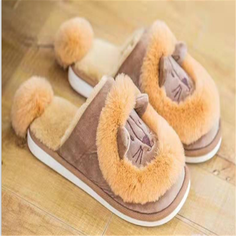 Téli fedett rajzfilm papucs