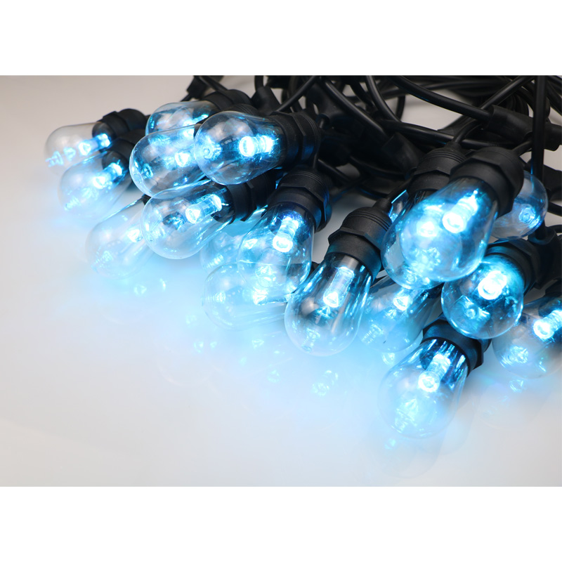 Kínai termék kültéri vonós lámpák Karácsony LED dekoratív vonós lámpák