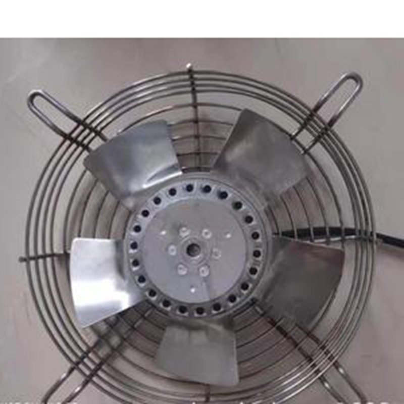 Rozsdamentes acél külső rotorventilátor korróziógátlóval, magas hőmérsékleten, vízálló