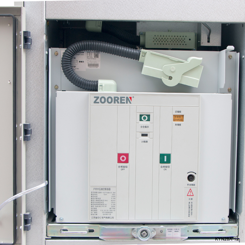 Páncélozott, levehető váltakozó fém kapcsolóberendezések energiaelosztó berendezésekhez