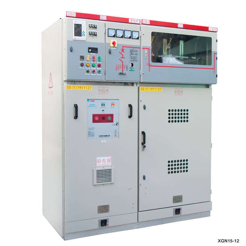 OEM ODM 11KV - 45KV nagyfeszültségű fém zárt SF6 gázszigetelt gyűrűs főegység RMU kapcsolóberendezés