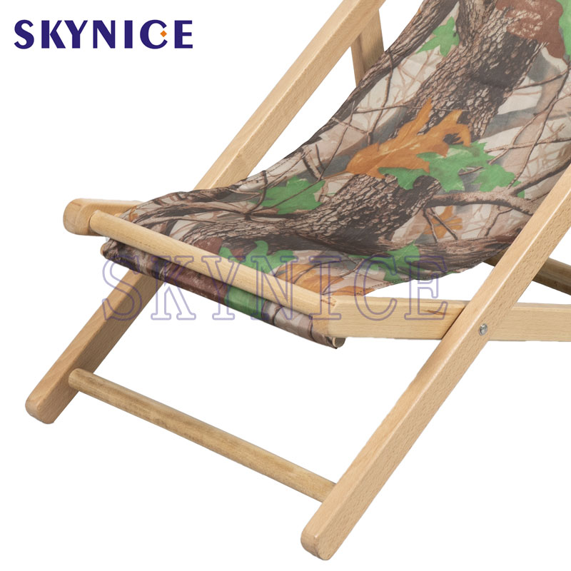 Kölykök Wooden Sling Back Beach Elnökök